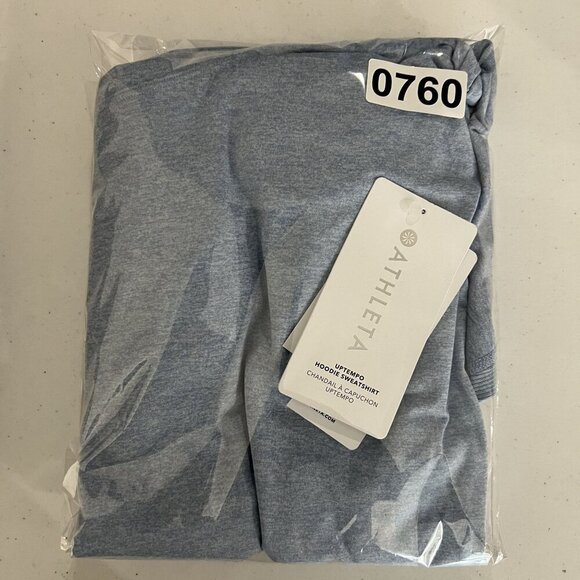 Athleta NWT Womens M Uptempo Hoodie Sweatshirt Jersey Oversized Fit Athleisure - Picture 16 of 16